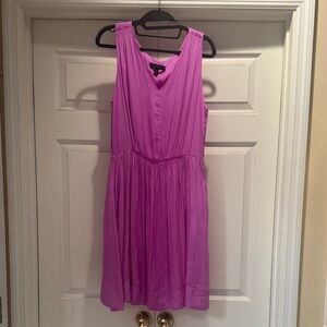Banana Republic Bright Purplish Pink Spring/Summer Dress